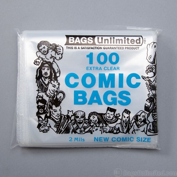 Our Polyethylene New COMIC Bags ar